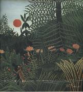 Henri Rousseau, Negro Attacked by a jaguar